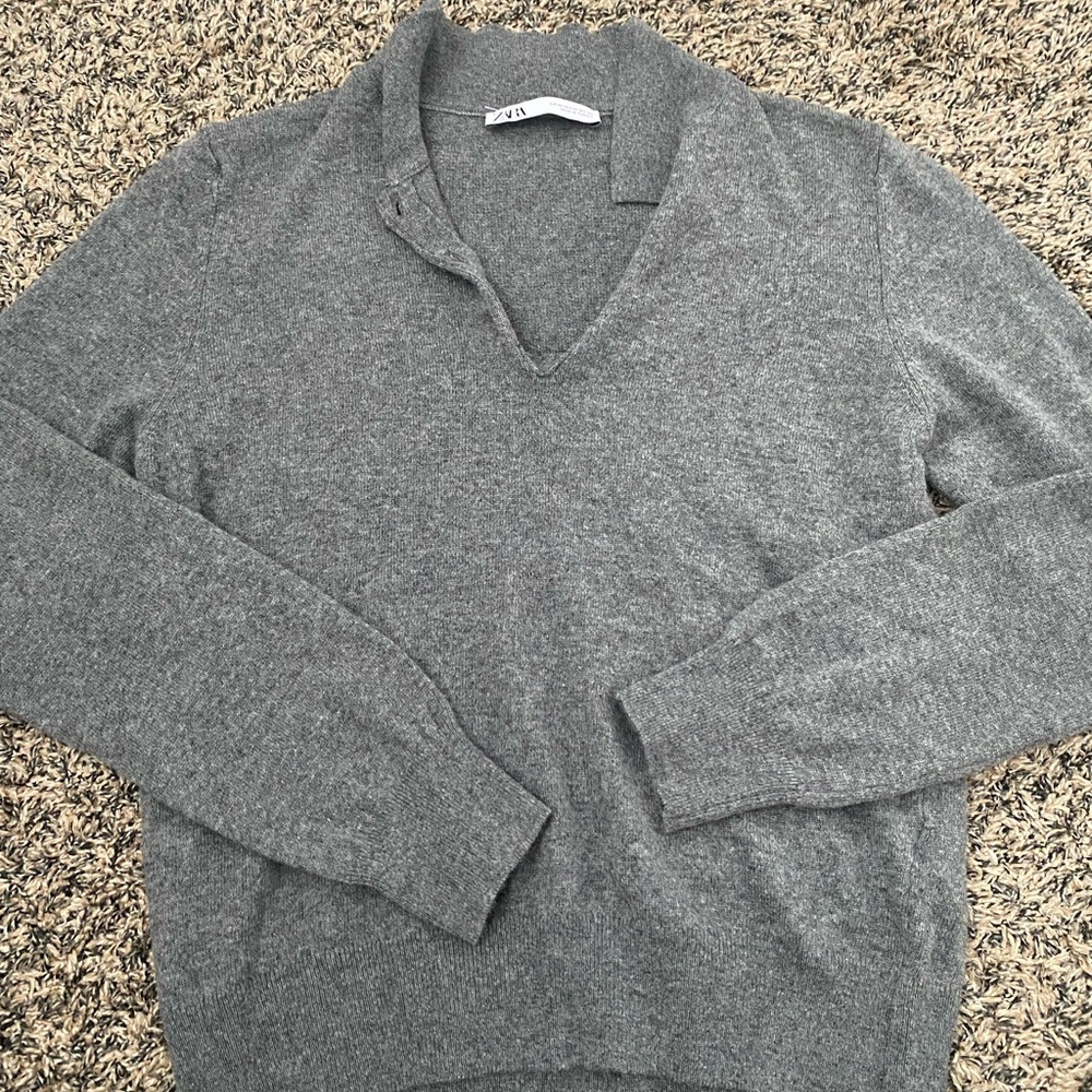 Zara polo sweater